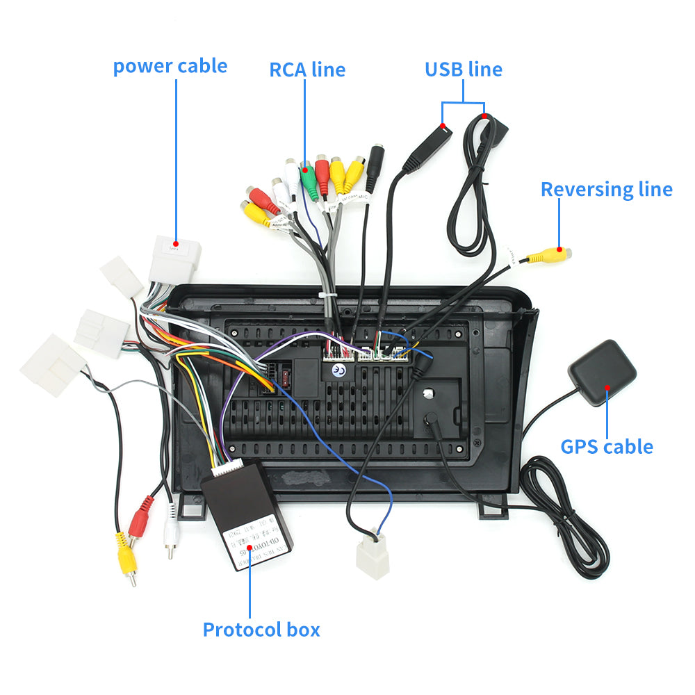 Topdisplay 2007 2008 2009 2010 2011 2012 2013 Toyota Tundra Upgrade Stereo Headunit Apple Carplay Android Auto Pantalla Estéreo
