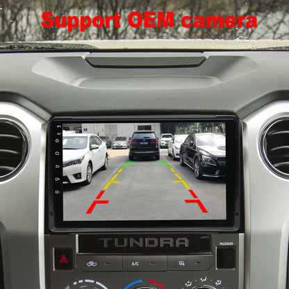 For Toyota Tundra 2014-2020 Radio upgrade,10.1-inch QLED 8-Core CPU,touch screen Stereo,Wireless CarPlay & Android Auto,keep OEM Controls