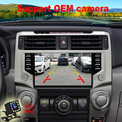 For Toyota 4Runner 2020-2023 Radio upgrade,9-inch QLED  8-Core CPU,touch screen Stereo,Wireless CarPlay & Android Auto,keep OEM Controls