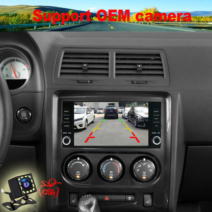 For Dodge Avenger 2008-2014 Radio upgrade,7-inch QLED  8-Core CPU,touch screen Stereo,Wireless CarPlay & Android Auto,Free camera