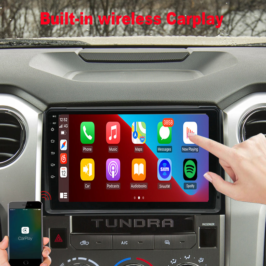 Toyota Tundra Radio upgrade 2014-2021  GPS Navigation Console IPS Touch Screen 1280*720 Carplay Bluetooth WiFi Build-in Maps