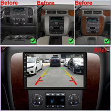 Load image into Gallery viewer, Chevy Silverado Radio upgrade 2007-2014 CarPlay Stereo Screen-Topdisplay 2007 2008 2009 2010 2011 2012 2013 2014 Chevrolet Replacement Headunit Apple Android Auto Accessories Pantalla Estéreo