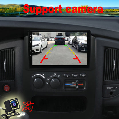 For Dodge RAM 2002-2005 Radio upgrade,9-inch QLED 8-Core CPU,touch screen Stereo,Wireless CarPlay & Android Auto,Free camera