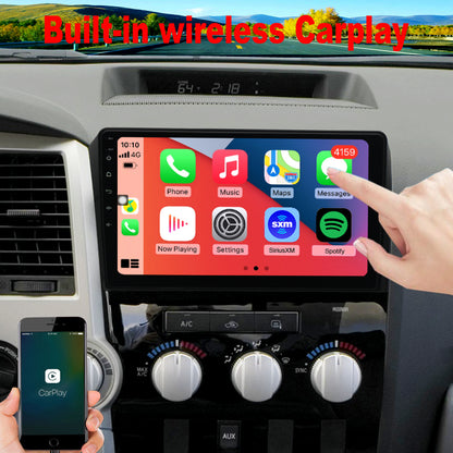 Topdisplay 2007 2008 2009 2010 2011 2012 2013 Toyota Tundra Upgrade Stereo Headunit Apple Carplay Android Auto Pantalla Estéreo