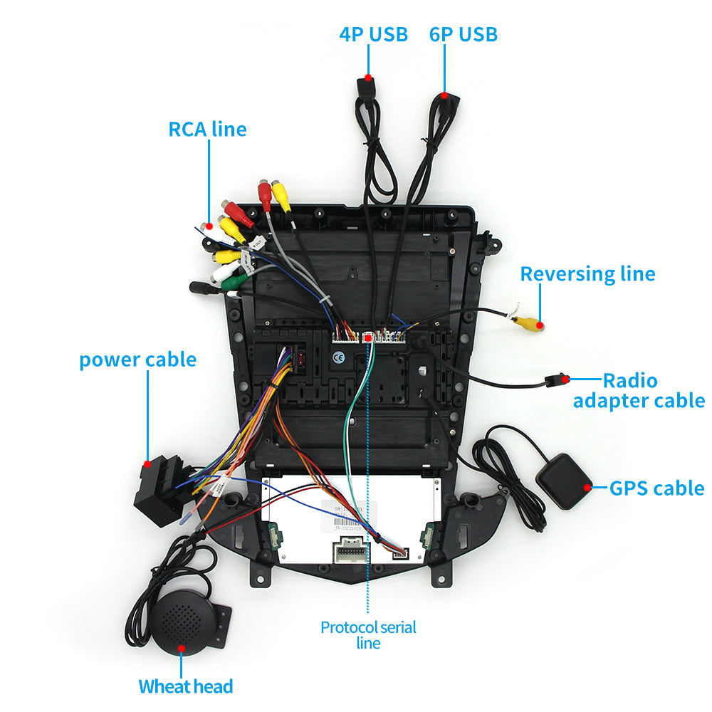 For Cadillac SRX 2010-2012 Radio upgrade,9.7-inch QLED 8-Core CPU,touch screen Stereo,Wireless CarPlay & Android Auto,keep OEM Controls