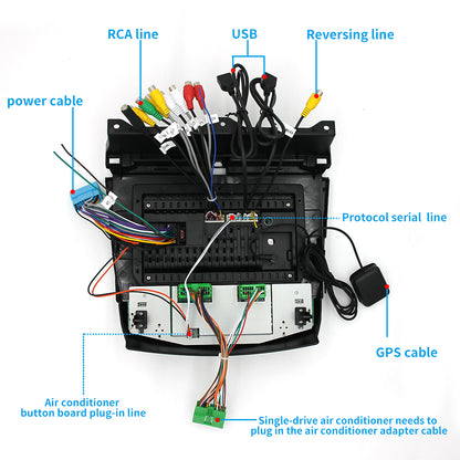 For Honda Accord 7th Gen 2003-2007 Radio upgrade,10.1-inch QLED 8-Core CPU,touch screen Stereo,Wireless CarPlay & Android Auto,keep OEM Controls