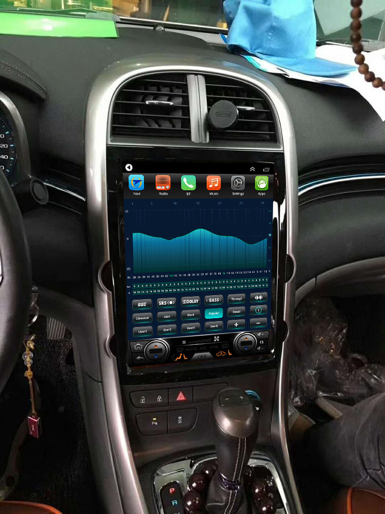 for Chevrolet Chevy Malibu 2013-2015 Radio upgrade,12.1-inch QLED 8-Core CPU,touch screen Stereo,Wireless CarPlay & Android Auto,keep OEM Controls