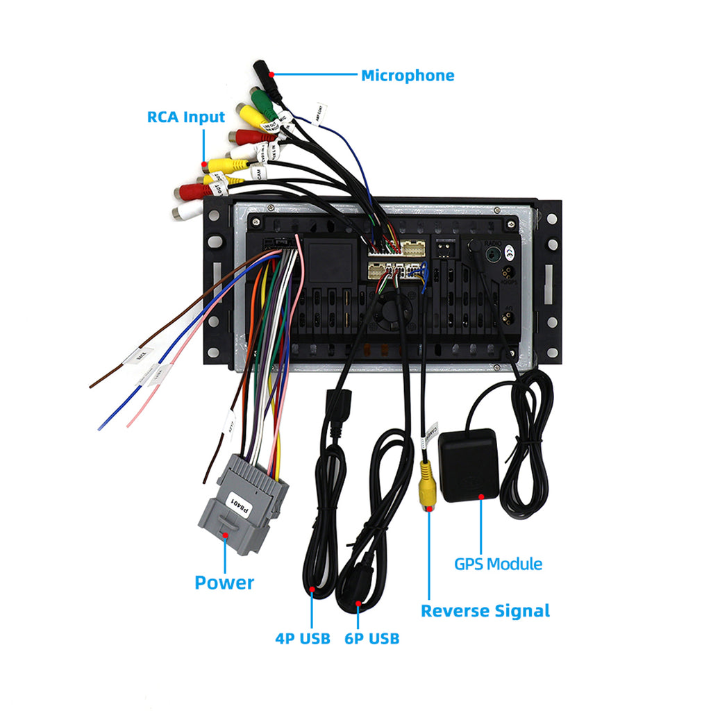 for Chevrolet Chevy Corvette C6 2005-2013 Radio upgrade,7-inch QLED  8-Core CPU,touch screen Stereo,Wireless CarPlay & Android Auto，Free camera