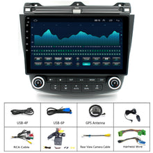 Load image into Gallery viewer, for Honda Accord 7th Gen 2003-2007 Radio upgrade,10.1-inch QLED 8-Core CPU,touch screen Stereo,Wireless CarPlay &amp; Android Auto,keep OEM Controls