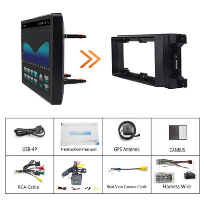 Dodge Grand Caravan Radio upgrade 2011-2020 CarPlay Stereo Screen - Topdisplay 2011 2012 2013 2014 2015 2016 2017 2018 2019 2020 Replacement Headunit Apple Android Auto Accessories Pantalla Estéreo 