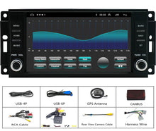 Load image into Gallery viewer, for Dodge Durango 2008-2014 Radio upgrade,7-inch QLED 8-Core CPU,touch screen Stereo,Wireless CarPlay &amp; Android Auto,Free Camera