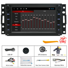 Load image into Gallery viewer, for Chevrolet Chevy Corvette C6 2005-2013 Radio upgrade,7-inch QLED  8-Core CPU,touch screen Stereo,Wireless CarPlay &amp; Android Auto，Free camera