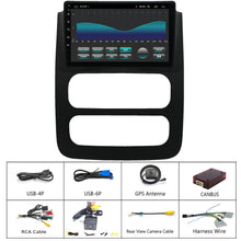 Load image into Gallery viewer, for Dodge RAM 1500/2500/3500 2002-2005 Radio upgrade,9-inch QLED 8-Core CPU,touch screen Stereo,Wireless CarPlay &amp; Android Auto,Free camera