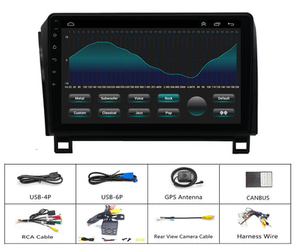 Topdisplay 2007 2008 2009 2010 2011 2012 2013 Toyota Tundra Upgrade Stereo Headunit Apple Carplay Android Auto Pantalla Estéreo