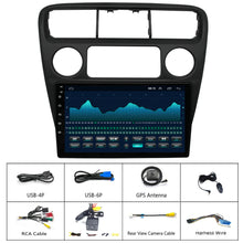 Load image into Gallery viewer, for Honda Accord 6th Gen 1998-2002 Radio upgrade,9-inch QLED 8-Core CPU,touch screen Stereo,Wireless CarPlay &amp; Android Auto,keep OEM Controls