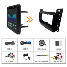 Load image into Gallery viewer, Chevy Traverse Radio upgrade 2009-2012 CarPlay Stereo Screen - Topdisplay 2009 2010 2011 2012 Chevrolet Replacement Headunit Apple Android Auto Accessories Pantalla Estéreo