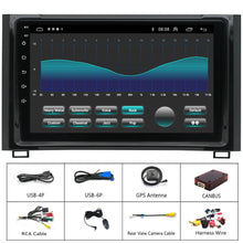 Load image into Gallery viewer, for Toyota Tundra 2014-2020 Radio upgrade,10-inch QLED 8-Core CPU,touch screen Stereo,Wireless CarPlay &amp; Android Auto,keep OEM Controls