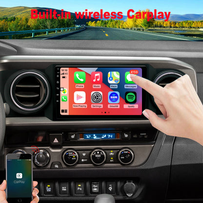 2016 2017 2018 2019 2020 2021 2022 2023 Toyota Tacoma Upgrade Stereo Headunit Apple Carplay Android Auto Pantalla Estéreo