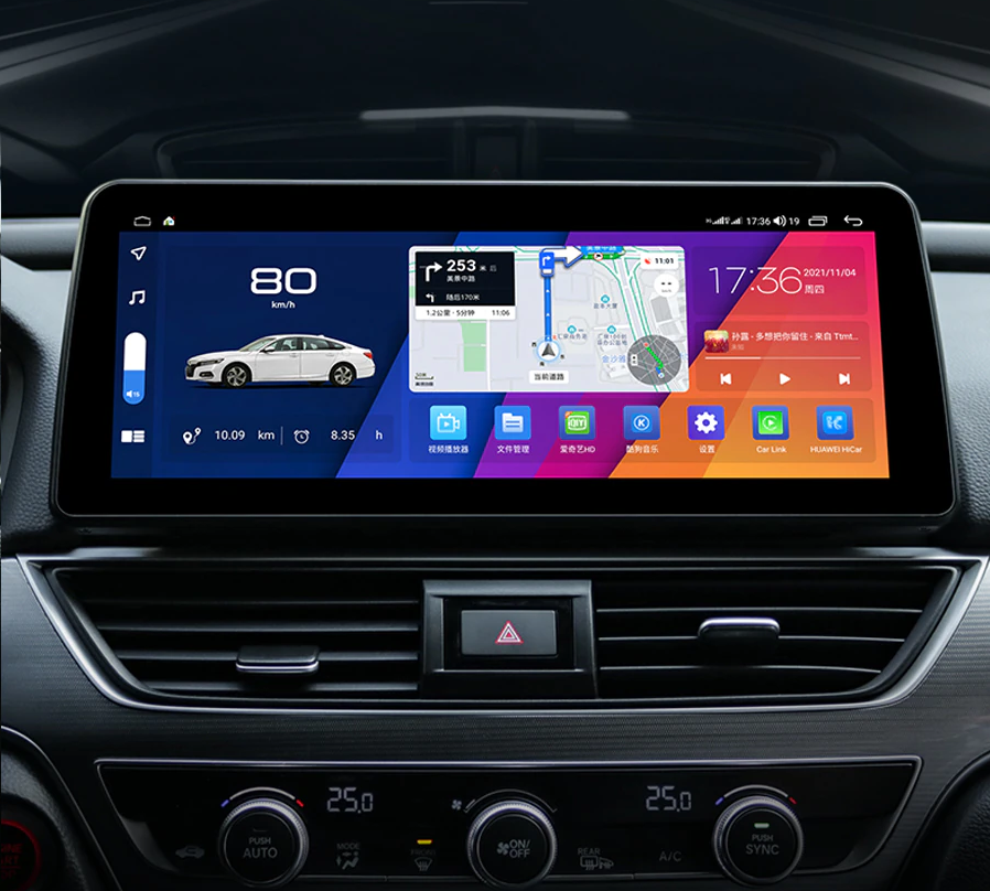 Honda Accord Radio upgrade 2018-2021 CarPlay Stereo Screen-Topdisplay 2018 2019 2020 2021 Replacement Headunit Apple Android Auto Accessories Pantalla Estéreo