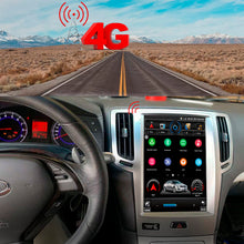 Load image into Gallery viewer, Topdisplay Android 10 Head Unit for Infiniti G37 G25 2010-2014 12.1inch Telsa Style Vertical IPS Touch Screen 4+64GB Radio Stereo CarPlay GPS Bluetooth WiFi Navigation System