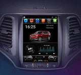 Android 10 Radio for Jeep Cherokee 2016 2017 2018 10.4inch IPS Touch Screen GPS Navigation Wireless Carplay 4G LTE Bluetooth WiFi Free Rear Camera
