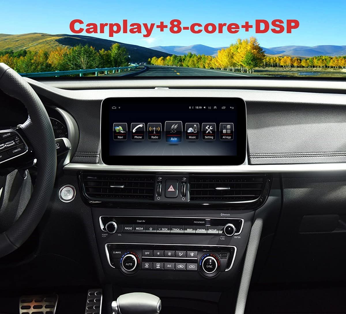 Kia K5 2016 2017 2018 2019 Car Radio Replacement