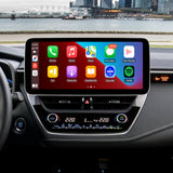 for Toyota Corolla 2020-2022 Radio upgrade,12.3 inch QLED 8-Core CPU,touch screen Stereo,Wireless CarPlay & Android Auto,keep OEM Controls