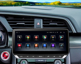 For Honda Civic 2016-2021 Radio upgrade,10.25-inch QLED 8-Core CPU,touch screen Stereo,Wireless CarPlay & Android Auto,keep OEM Controls