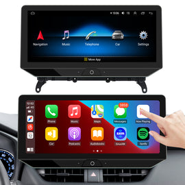 For Toyota RAV4 2019-2022 Radio upgrade,12.3-inch QLED 8-Core CPU,touch screen Stereo,Wireless CarPlay & Android Auto,keep OEM Controls