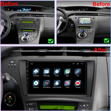 Load image into Gallery viewer, for Toyota Pruis 2010-2015 Radio upgrade,9-inch QLED 8-Core CPU,touch screen Stereo,Wireless CarPlay &amp; Android Auto,keep OEM Controls