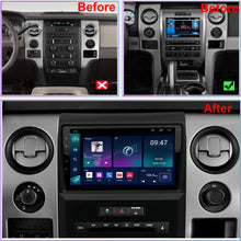 Load image into Gallery viewer, Ford F150 Radio Upgrade 2009-2012 accessories For Auto AC Android Stereo IPS Touch Screen GPS Navigation Wireless Carplay Bluetooth WiFi Free Rear Camera