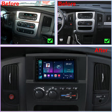 Load image into Gallery viewer, Dodge RAM Radio Upgrade 2002-2005 Trucks Android 10 Stereo Replacement Build in Wireless carplay Android Auto Free Camera