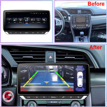 Load image into Gallery viewer, for Honda Civic 2016-2021 Radio upgrade,10.25-inch QLED 8-Core CPU,touch screen Stereo,Wireless CarPlay &amp; Android Auto,keep OEM Controls