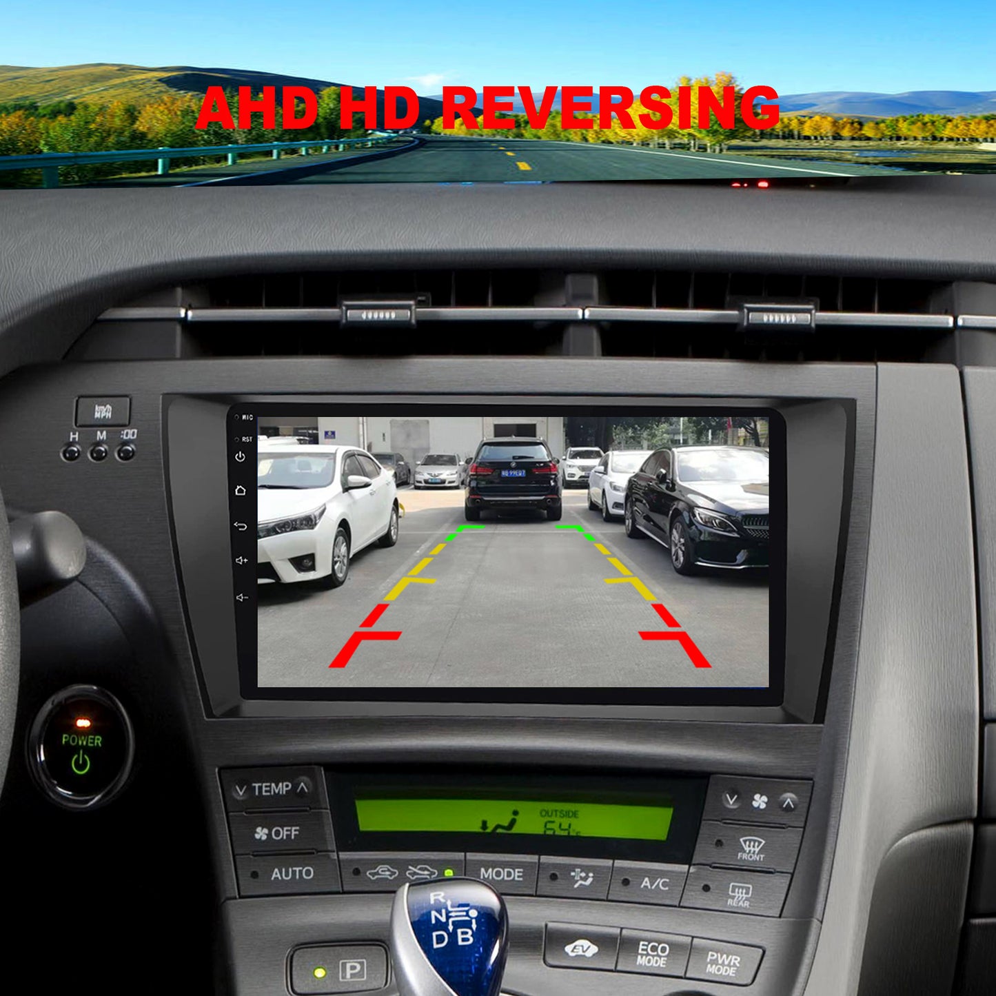 Topdisplay 2010 2011 2012 2013 2014 2015 Toyota Pruis Upgrade Stereo Headunit Apple Carplay Android Auto Pantalla Estéreo