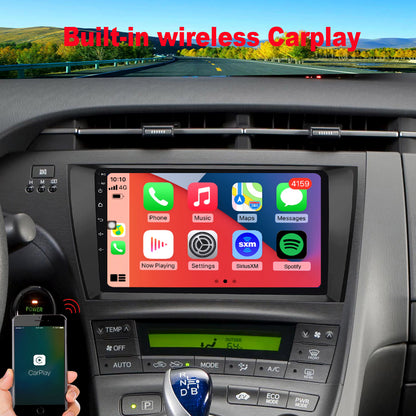 Topdisplay 2010 2011 2012 2013 2014 2015 Toyota Pruis Upgrade Stereo Headunit Apple Carplay Android Auto Pantalla Estéreo