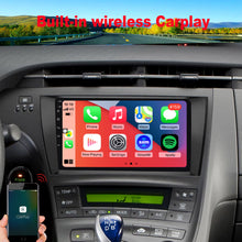 Load image into Gallery viewer, for Toyota Pruis 2010-2015 Radio upgrade,9-inch QLED 8-Core CPU,touch screen Stereo,Wireless CarPlay &amp; Android Auto,keep OEM Controls