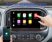 Load image into Gallery viewer, Android 10 Radio for Chevy Colorado GMC Canyon 2015-2021 9inch IPS Touch Screen GPS Navigation Wireless Carplay 4G LTE Bluetooth WiFi Free Rear Camera