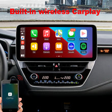 Load image into Gallery viewer, for Toyota Corolla 2020-2022 Radio upgrade,12.3 inch QLED 8-Core CPU,touch screen Stereo,Wireless CarPlay &amp; Android Auto,keep OEM Controls