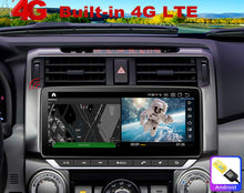 Load image into Gallery viewer, Android 10 Radio for Toyota 4Runner 2020-2022 10.25inch IPS Touch Screen GPS Navigation Wireless Carplay 4G LTE Bluetooth WiFi Free Rear Camera