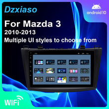 Load image into Gallery viewer, Android 10 Radio for Mazda 3 2010-2013 9inch Car in-Dash GPS Navigation IPS Touch Screen 2+32GB Build-in Wireless Carplay Bluetooth WiFi Build-in Maps Free Rear Camera