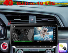Load image into Gallery viewer, for Honda Civic 2016-2021 Radio upgrade,10.25-inch QLED 8-Core CPU,touch screen Stereo,Wireless CarPlay &amp; Android Auto,keep OEM Controls