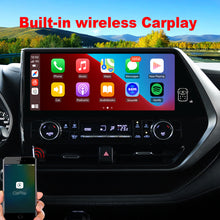 Load image into Gallery viewer, for Toyota Highlander 2020-2022 Radio upgrade,12.3-inch QLED 8-Core CPU,touch screen Stereo,Wireless CarPlay &amp; Android Auto,keep OEM Controls