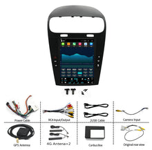 Load image into Gallery viewer, for Dodge Journey 2011-2020 Radio upgrade,10.4-inch QLED 8-Core CPU,touch screen Stereo,Wireless CarPlay &amp; Android Auto,keep OEM Controls